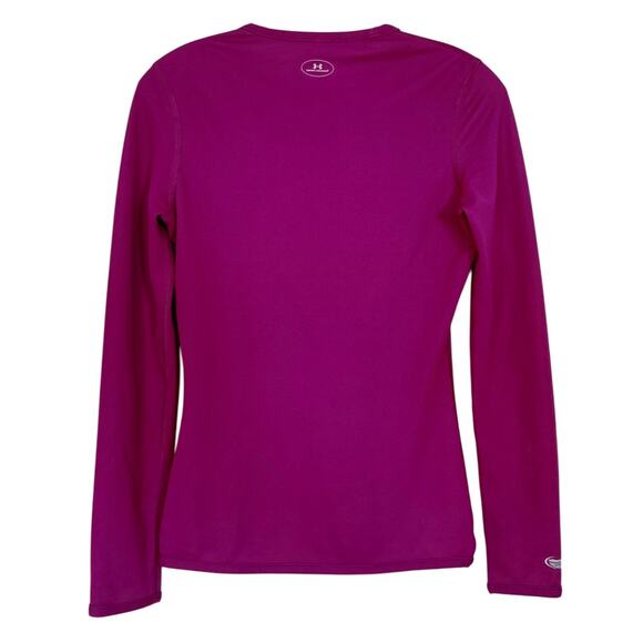 Under Armour AllSeasonGear StayCool Crew Neck Long Sleeve Shirt Size Small Pink - Picture 2 of 10